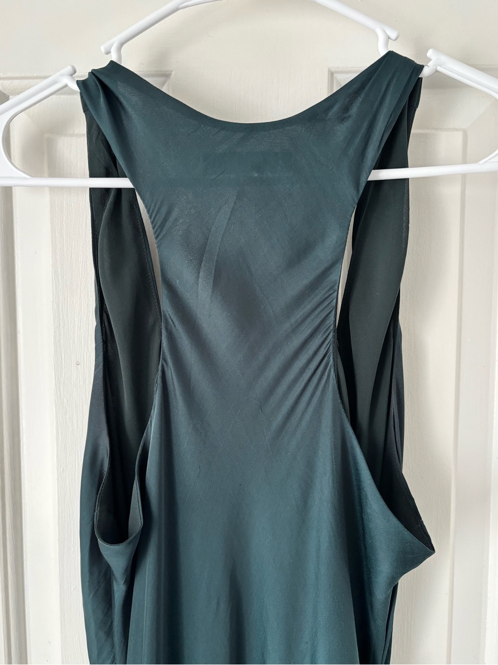 Banana Republic Emerald Green Slip Maxi Dress - Picture 7 of 8